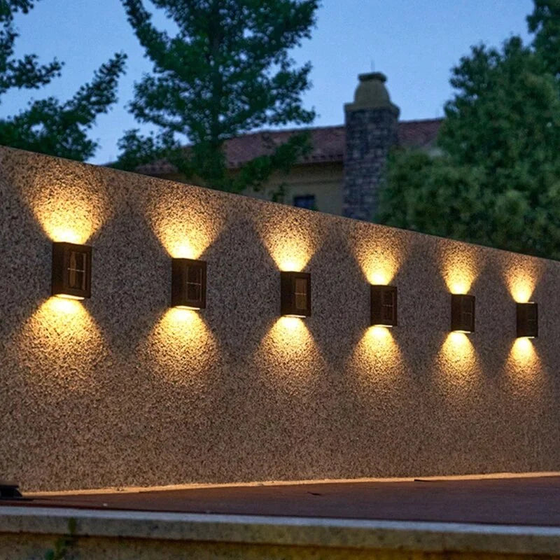 SolarBox™ Kabellose LED-Solarwandleuchten