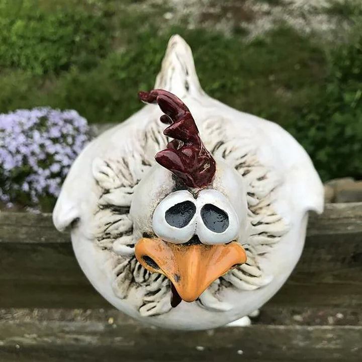 ChickenDeko™ Garten Hühnerfiguren | NUR HEUTE 50% RABATT