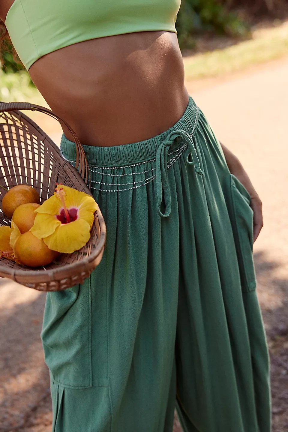 50% Rabatt | Quinn™ - Sommer Haremhosen mit Taschen