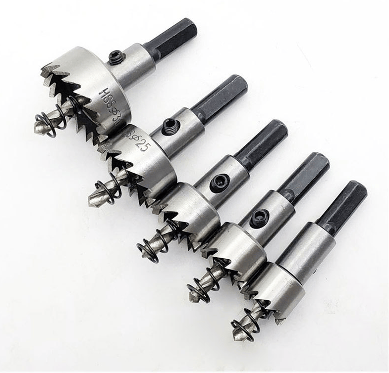 MetalDrill™ - Hochleistungs-Hartmetall-Kernbohrer-Set für Metall (5 Stück) [50% Rabatt]