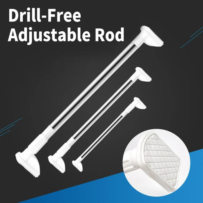 50% Rabatt |  Adjusto™ - Verstellbare Stange ohne Bohrung