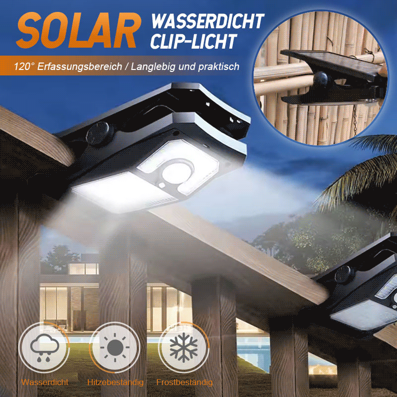LumiSol™ -  Wasserdichte Solarlampe für jede Umgebung [50% Rabatt]