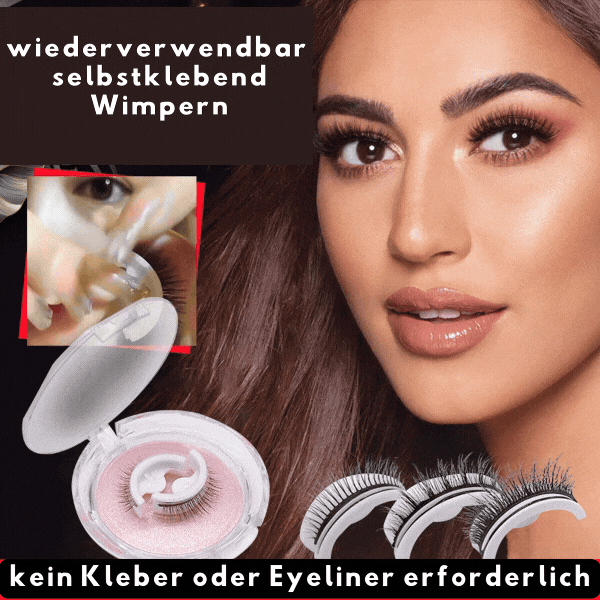 LashGlam™ – Selbstklebender Wimpernschmuck für funkelnde Augenblicke [1 + 1 Gratis]