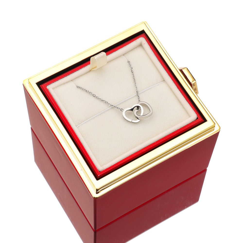 Monroe™ – Elegante Halskette mit Rose-Box für stilvolle Geschenkideen [50 % Rabatt]