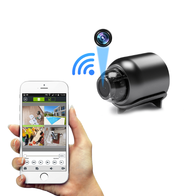 50% Rabatt | NanoVision™ - 360 HD 4K Mini-Spionagekamera