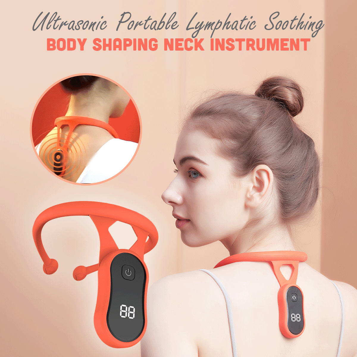 NeckSoothe™ - Tragbares Gerät zur Lymphstauung [50% Rabatt]