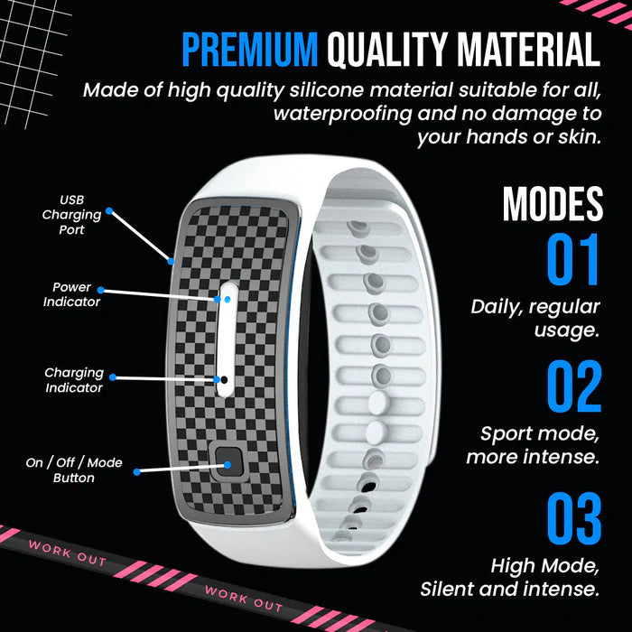 SonicShape™ Ultraschall-Entgiftungsarmband | 50% Rabatt