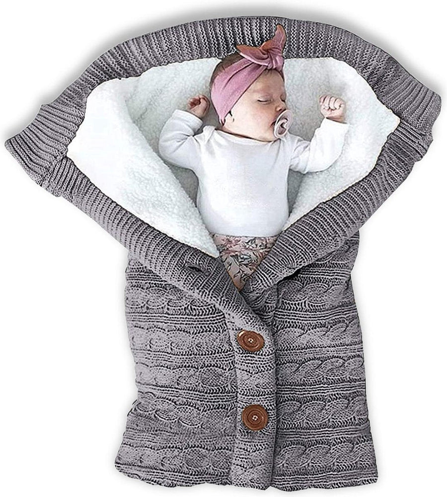 LittleCradle™ – Gestrickter Winterschlafsack Für Babies | 50% Rabatt