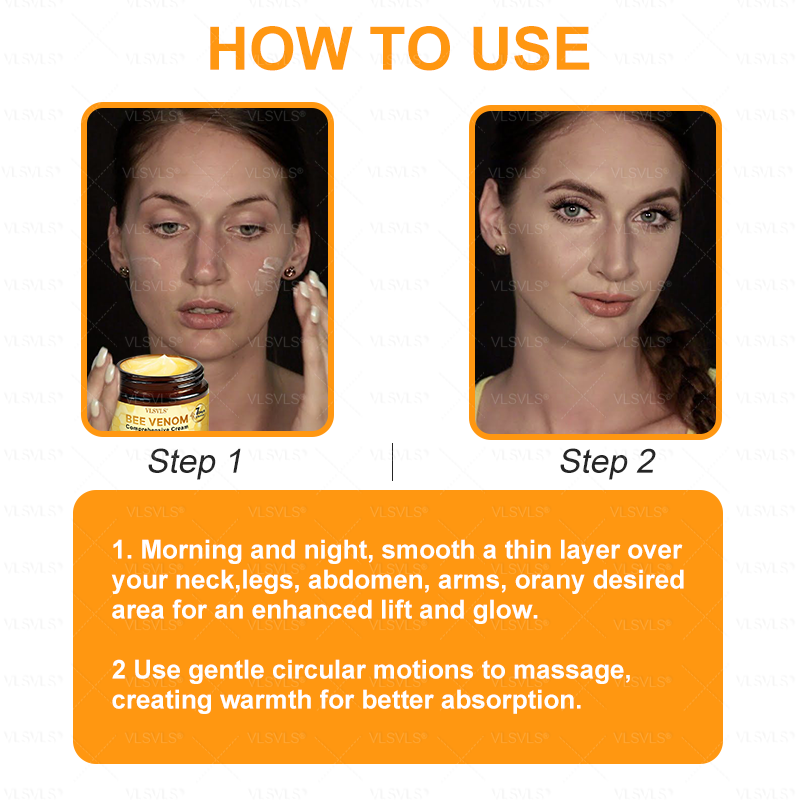 1 + 1 Gratis | GlowSkin™ – Straffende Anti-Aging-Creme mit Bienengift-Peptiden