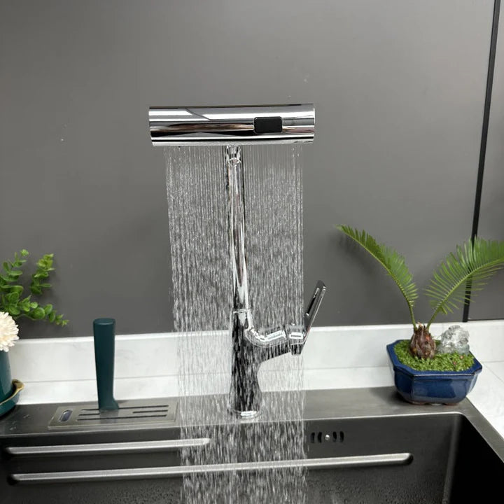 SteamFlow™ Wasserfalldüsen-Küchenarmatur | 50% Rabatt