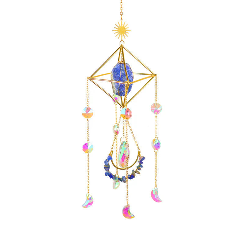 CrystalGlow™ – Mesmerizing Gemstone Wind Chime | 50% Rabatt