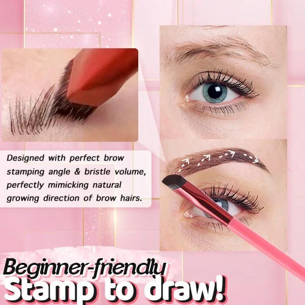 1 + 1 Gratis | BrowStamp™ - 4D Haaransatz Augenbrauenstempel Pinsel