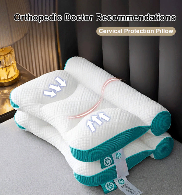 RestSure™ – Ultra-bequemes, ergonomisches Nackenstützkissen für erholsamen Schlaf [50 % Rabatt]