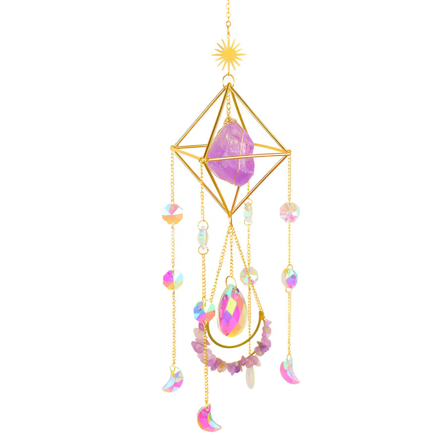 CrystalGlow™ – Mesmerizing Gemstone Wind Chime | 50% Rabatt
