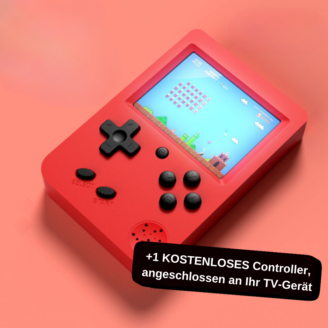 RetroGame™ – Klassische Arcade-Spiele, tragbar & kinderfreundlich für stundenlangen Spaß [50 % Rabatt]