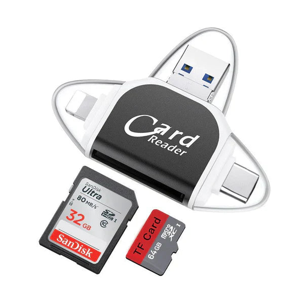 MultiPort™ – 4-in-1 Universal-Multiport SD/TF-Kartenleser | 50% Rabatt
