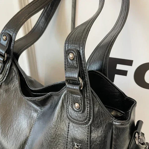 Estella™ – Geräumige Tote Bag aus Leder | 50% Rabatt