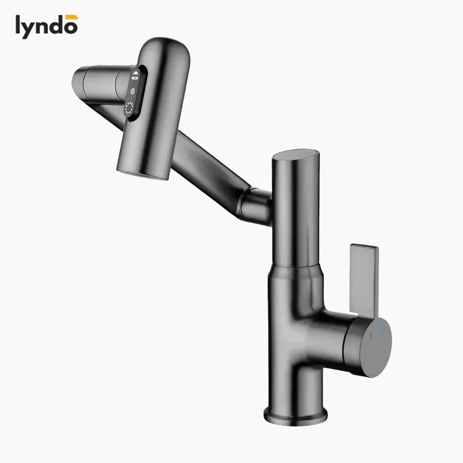 IntelMax™ – Drehbarer Wasserhahn mit Temperaturanzeige | 50% Rabatt