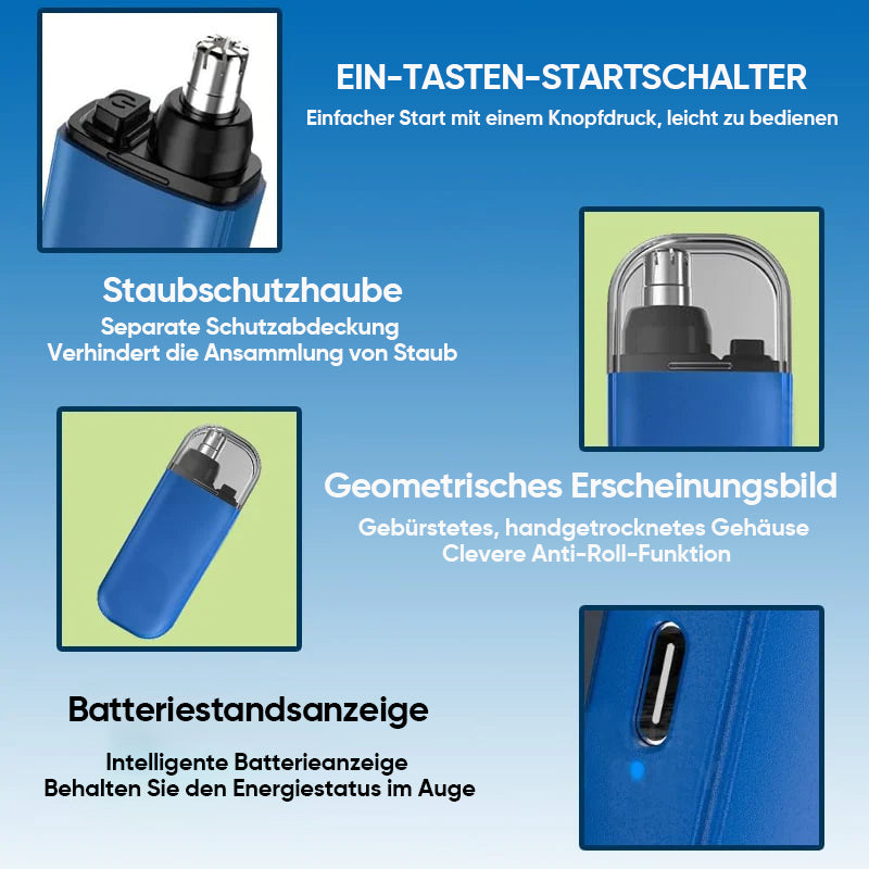 TrimEasy™ – Tragbarer Nasenhaartrimmer für präzises Styling überall [50 % Rabatt]