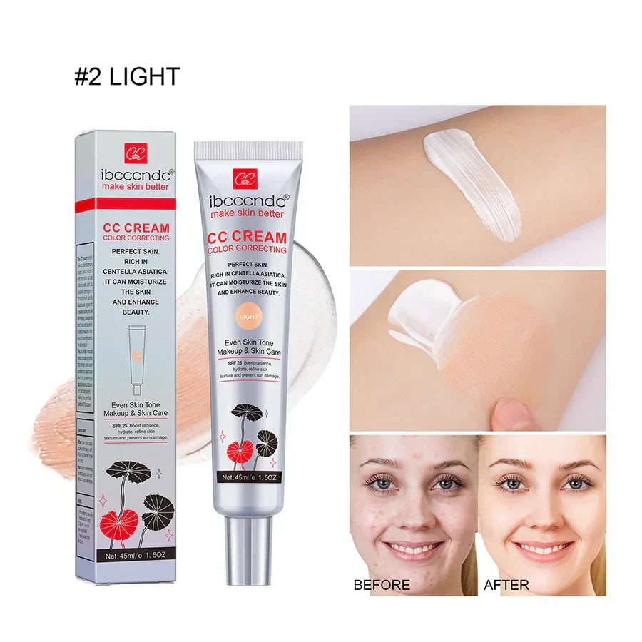 GlowAdapt CC Cream – Leichte Deckkraft, Farbkorrektur, Strahlende Haut, Pflege, Natürlich