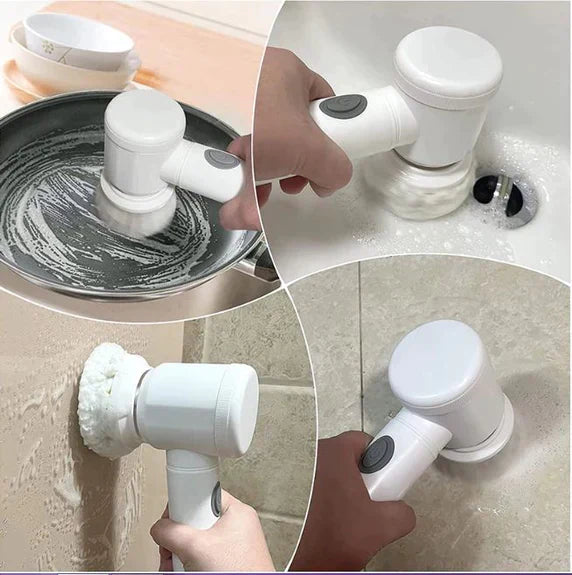 PowerScrub™ – Elektrische Reinigungsbürste für mühelose Sauberkeit [50 % Rabatt]