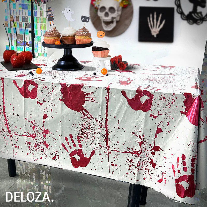 ScraryTable™ Horror Party Tischdecke | 1 + 1 Gratis