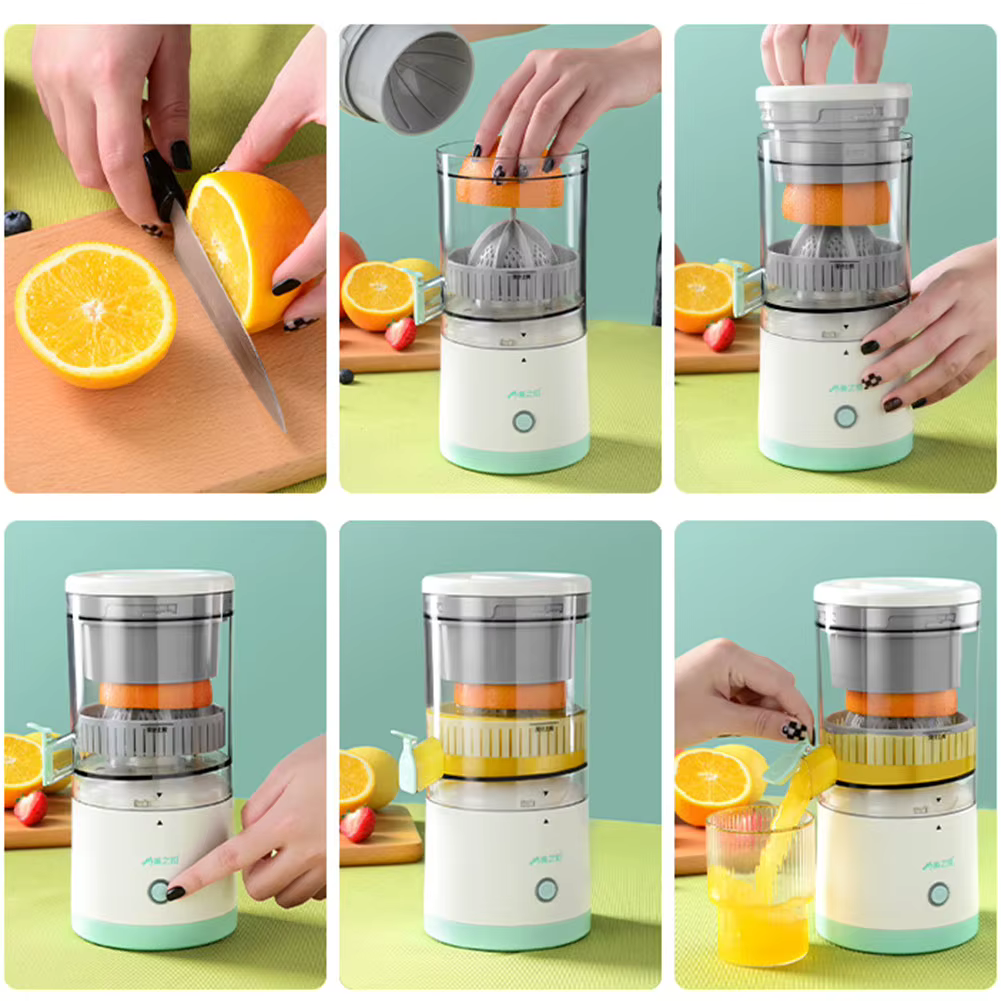 JuicePro™ - Tragbare elektrische Zitruspresse, schnell und einfach [50% Rabatt]