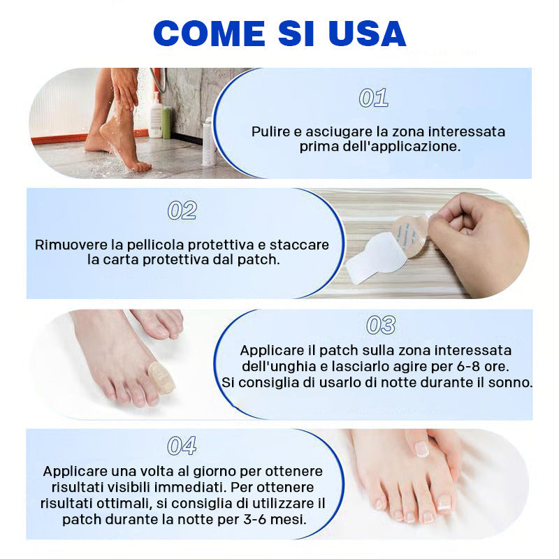 FungiPatch Anti-Pilz Pflaster – Effektive Nagelpilz Behandlung für Gesunde & Klare Nägel