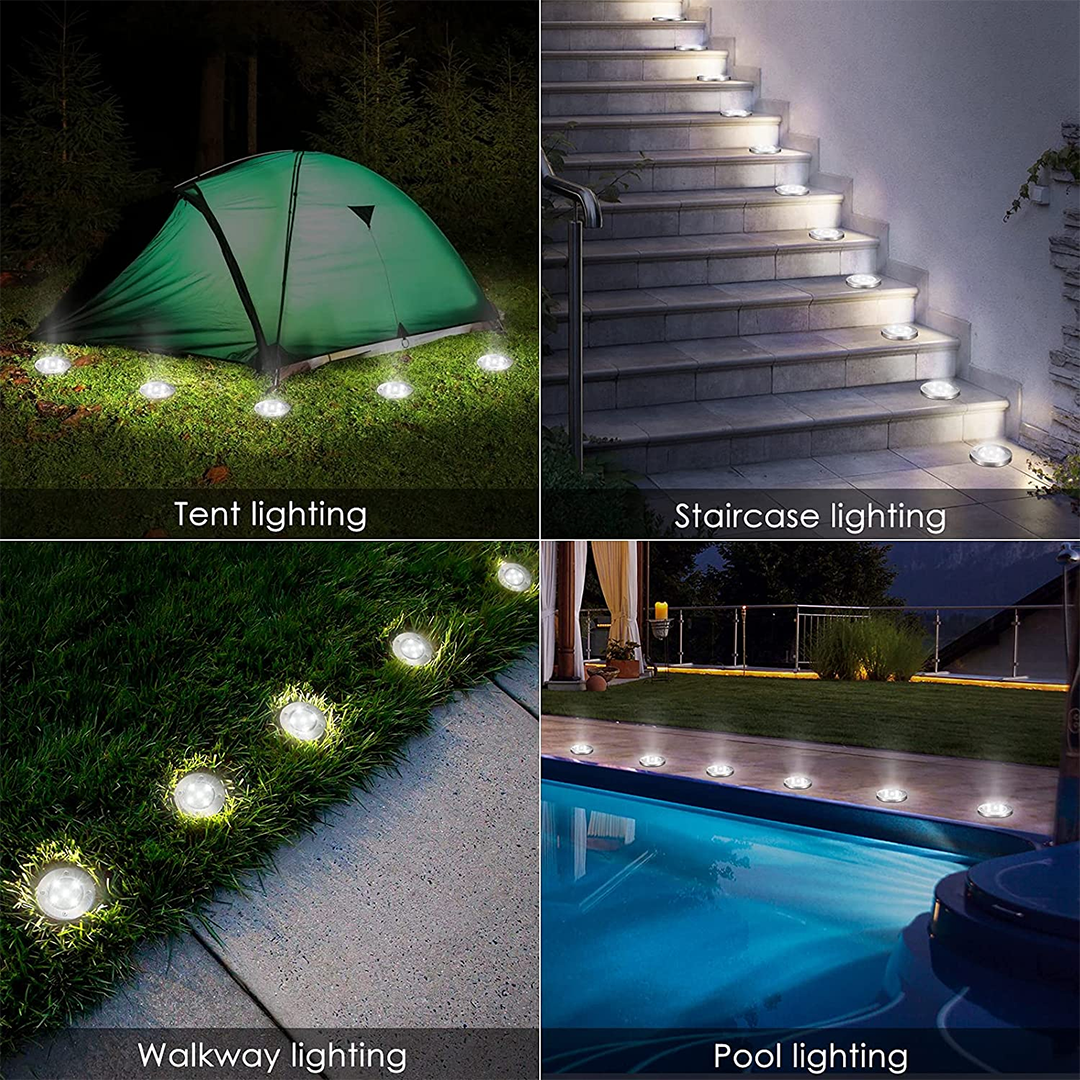 SolarSpot™ - Dekorative Solarlampe für Gehwege im Freien [2 + 2 Gratis]