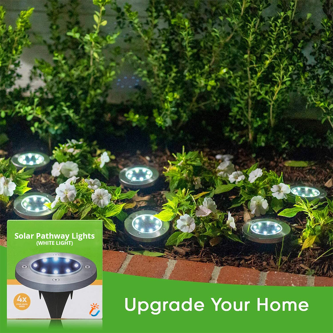 SolarSpot™ - Dekorative Solarlampe für Gehwege im Freien [2 + 2 Gratis]