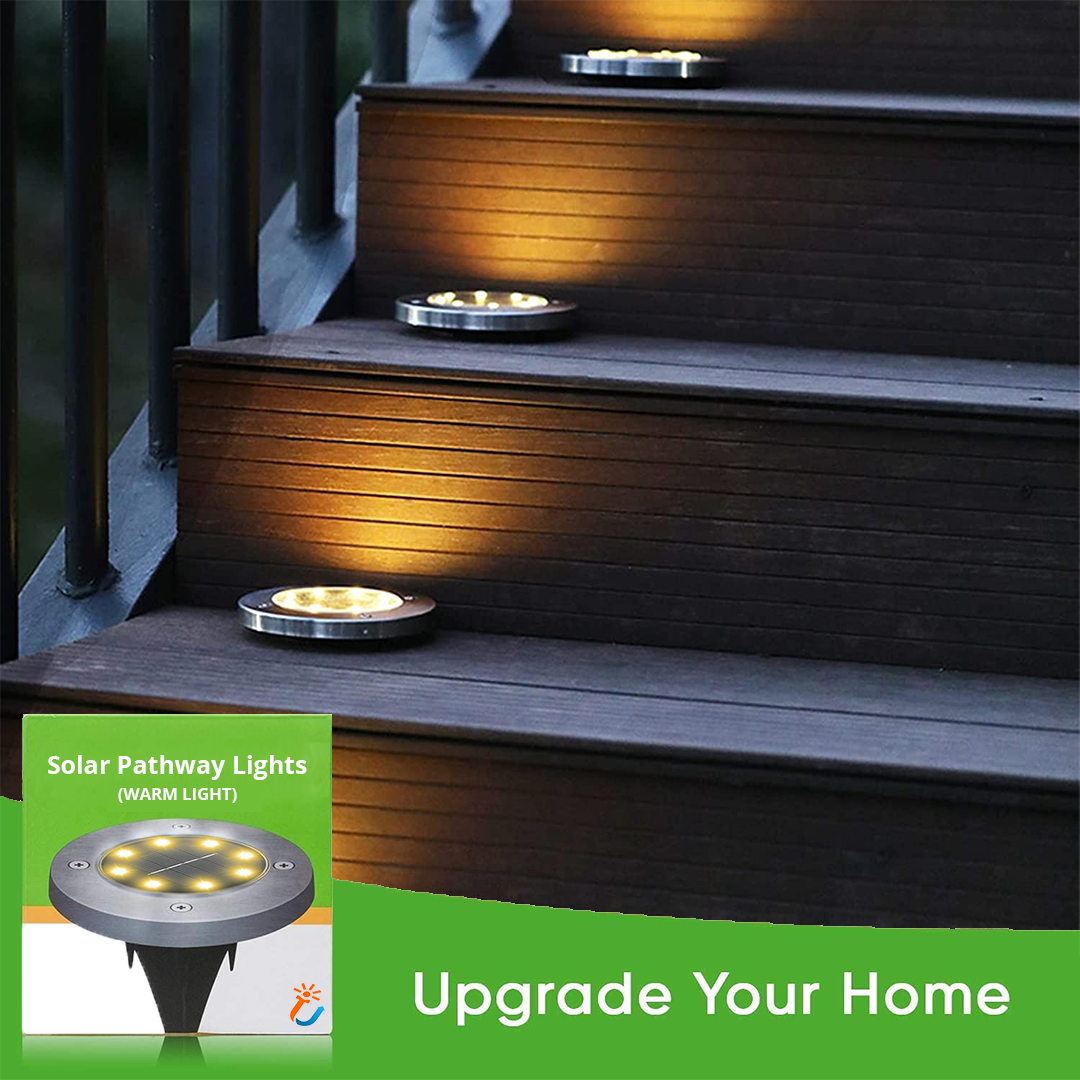 SolarSpot™ - Dekorative Solarlampe für Gehwege im Freien [2 + 2 Gratis]