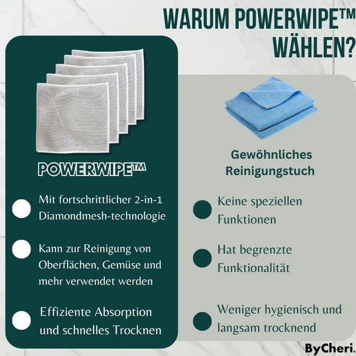 PowerWipe™ 2-in-1 Magisches Reinigungstuch (5stk) | 50% Rabatt