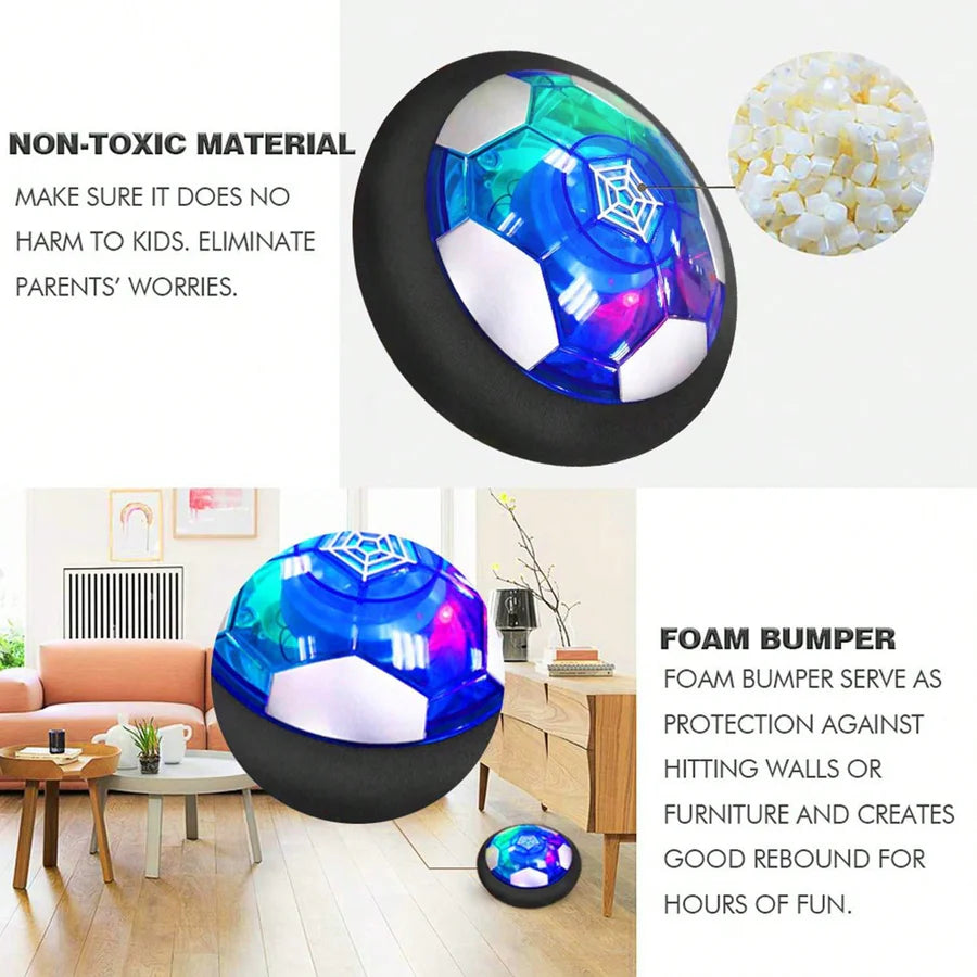 HoverBall™ – Schwebender Indoor-Fußball mit LED-Lichtern | 50% Rabatt