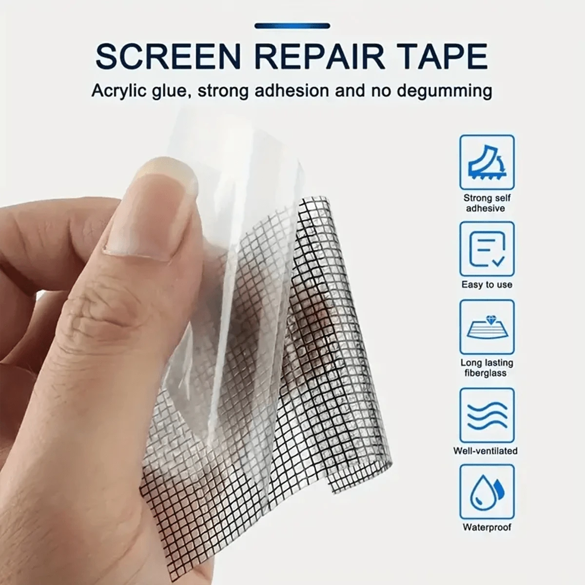 1 + 1 Gratis | ScreenTape™ Bildschirmnetz-Reparaturband [Letzter Tag Rabatt]