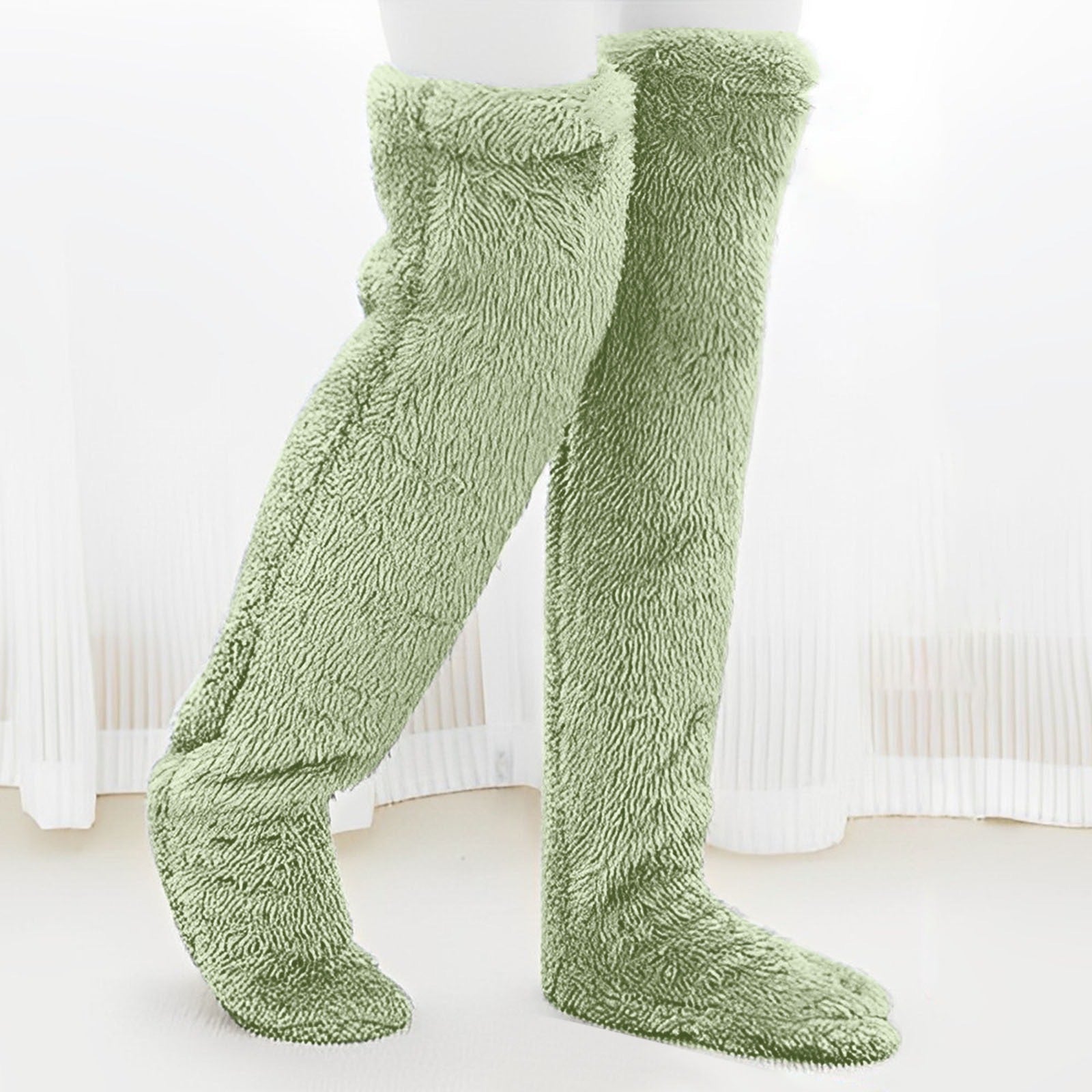 FeatherHug™ – Gänsedaunen-Kniesocken für warme & kuschelige Füße [50% Rabatt]