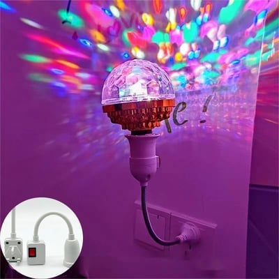 DiscoLed™ - Farbige rotierende Disco-Kugel  [1 + 1 Gratis]
