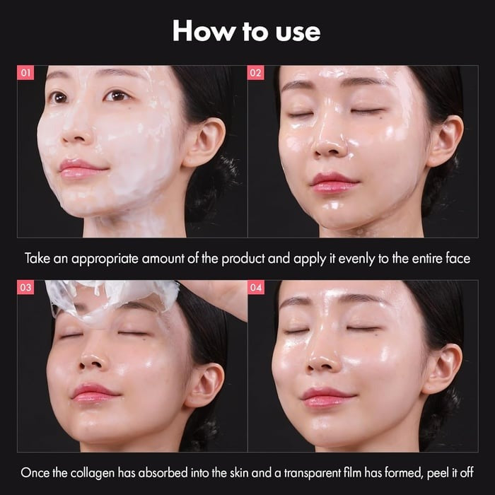 GlowWrap™ – Gesichts-Collagenmaske für strahlende & gesunde Haut [50 % Rabatt]
