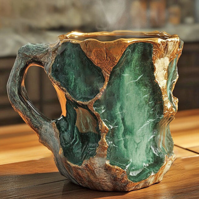 50% Rabatt | Mineral™ - Kaffeetasse aus Kristall - Natürliche Eleganz [Letzter Tag Rabatt]