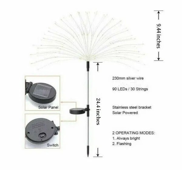 LumiSpark™ – Magisches Außenlicht für stimmungsvolle Abende [1 + 1 Gratis]