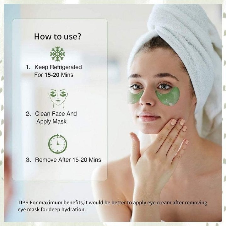 RejuveEyes™ - Algen-Augenpads Gegen Fältchen Und Augenringe [20 + 20 Gratis]
