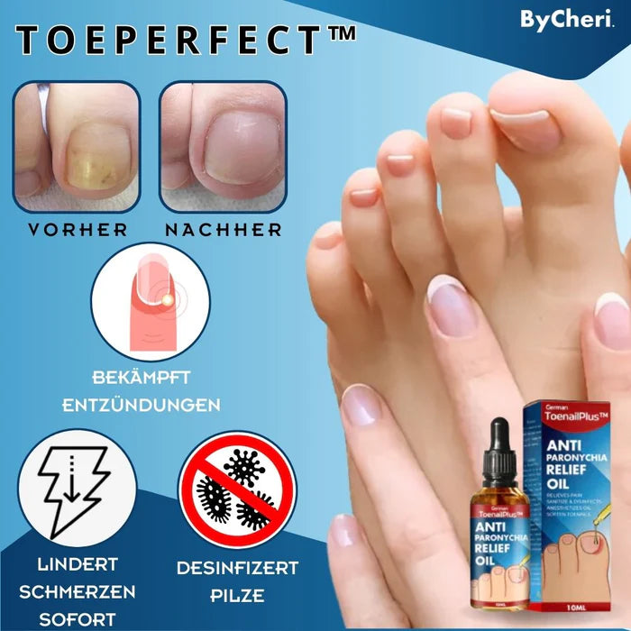 1 + 1 Gratis | ToePerfect™ Anti Paronychia Entlastungsöl