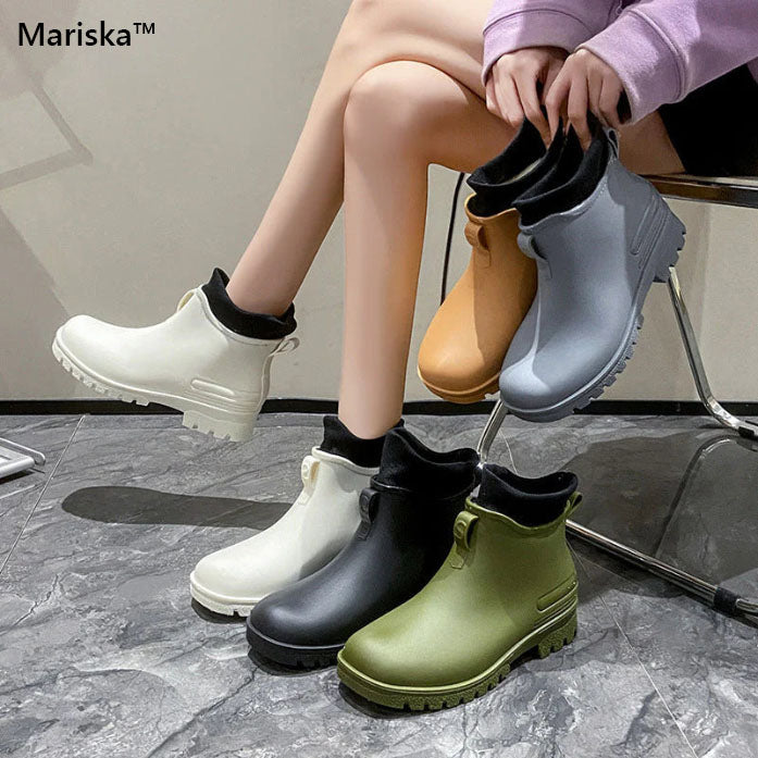 50% Rabatt | Mariska™ Kurze Chelsea-Regenstiefel [Letzter Tag Rabatt]