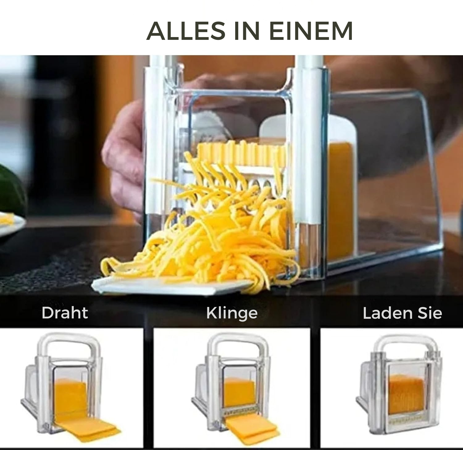CheeseGlide™ – Für perfekte, gleichmäßige Käsescheiben auf Knopfdruck [50 % Rabatt]