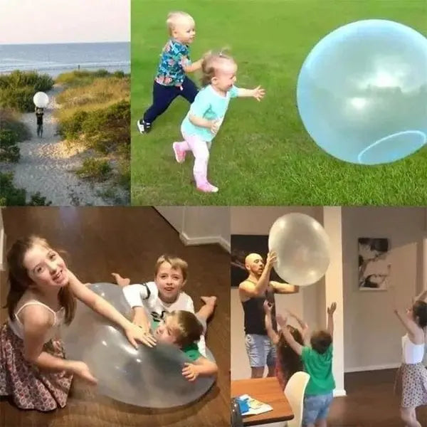 BubbleBall™ - Aufblasbarer elastischer Bubble-Ball  [50% Rabatt]