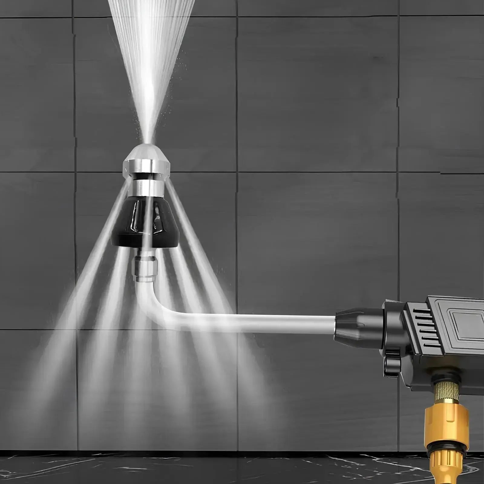 HydroBlast™ – Druckbetriebener Hochdruckstrahler für kraftvolle Reinigung [50 % Rabatt]