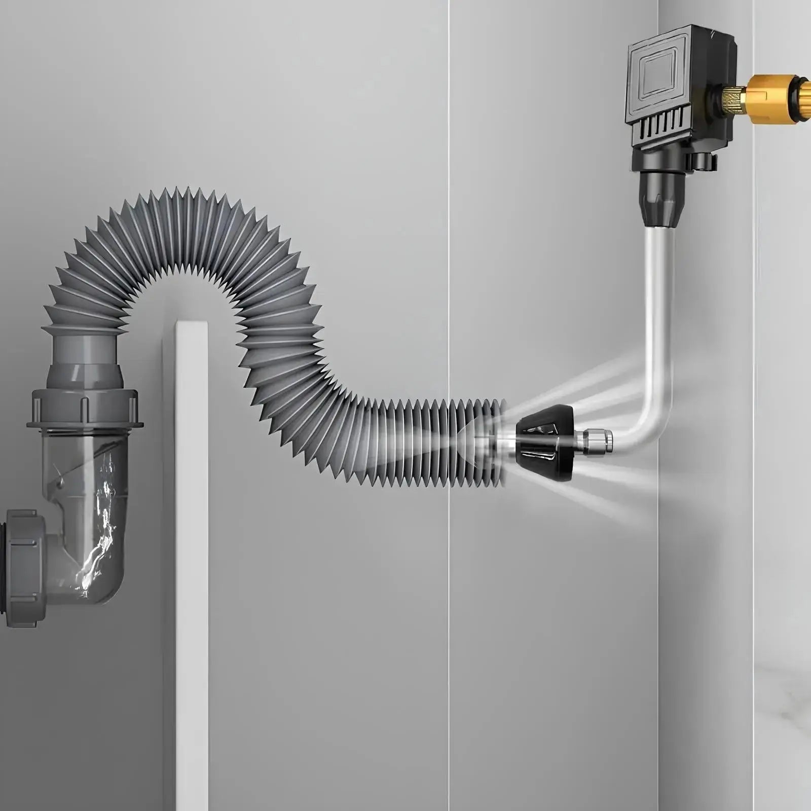 HydroBlast™ – Druckbetriebener Hochdruckstrahler für kraftvolle Reinigung [50 % Rabatt]