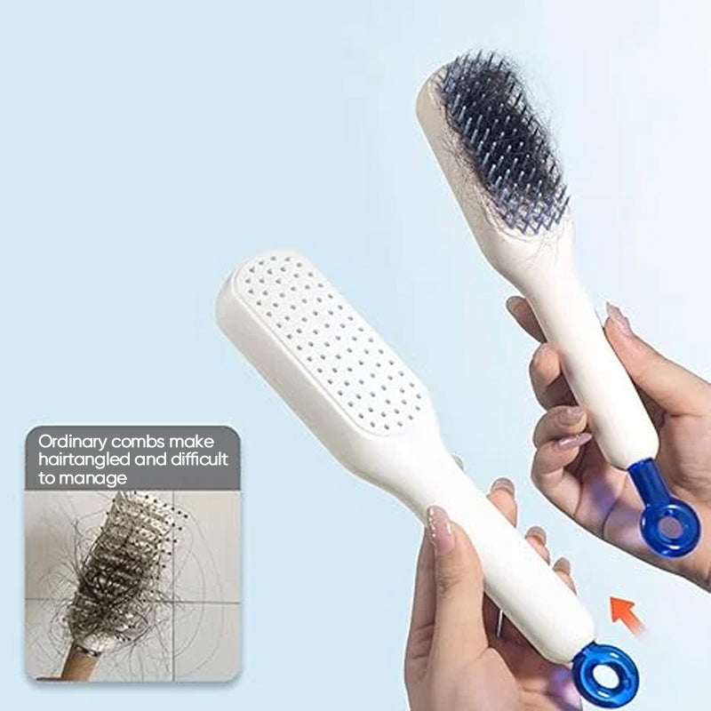 GlowComb™ - Selbstreinigender Anti-Statischer Massagekamm [50% Rabatt]