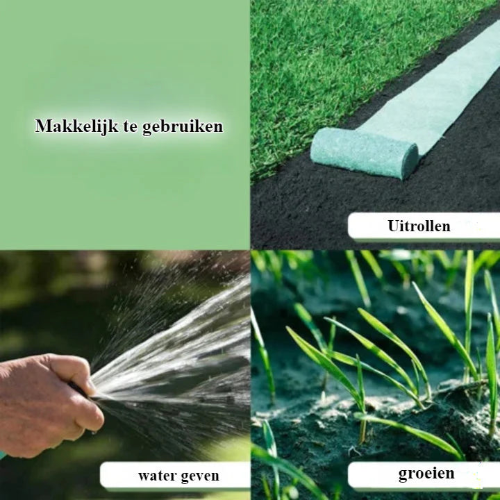 BioGrass™ Biologisch Abbaubarer Rollrasen (10m)