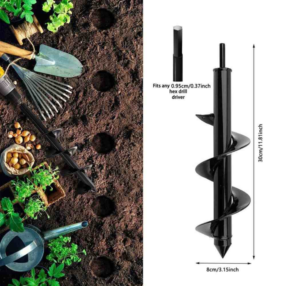DirtDrill™ - Pflanzbohrer Aus Stahl Für Gartenarbeiten [50% Rabatt]