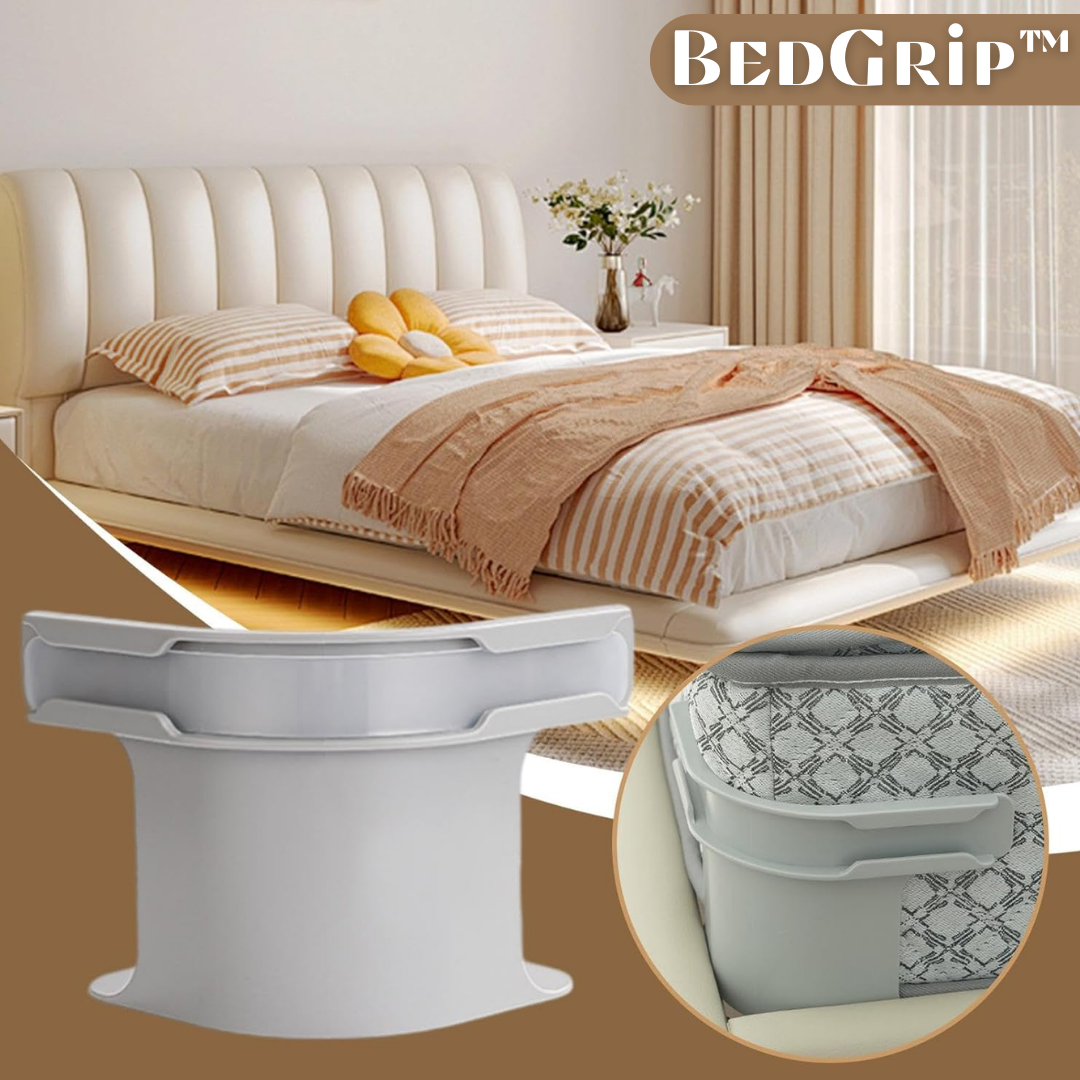 2 + 2 Gratis | BedGrip™ - Klammern für Bettlakenhalter